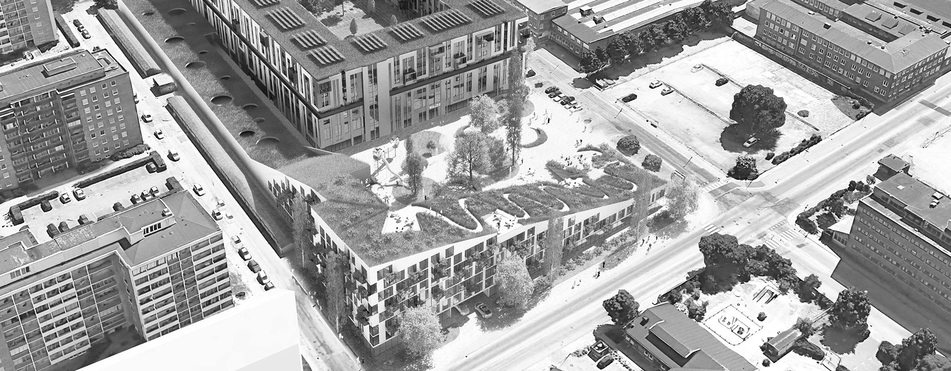 CAPRATE Malmö I grüne Stadtraumgestaltung sw