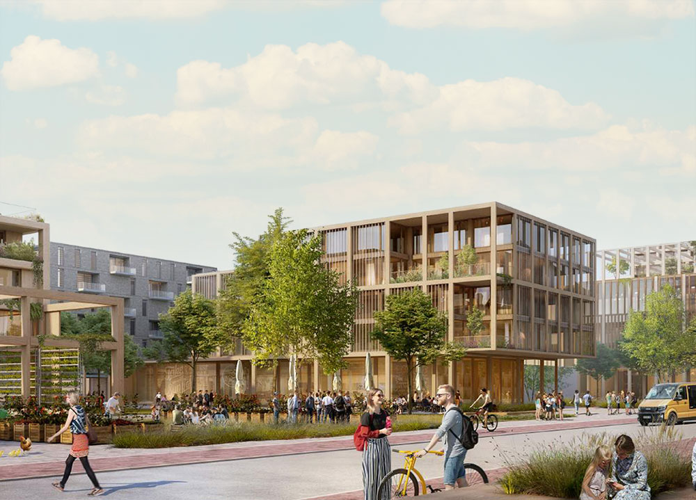 CAPRATE Gross Kienitz Studie Holzfassaden f