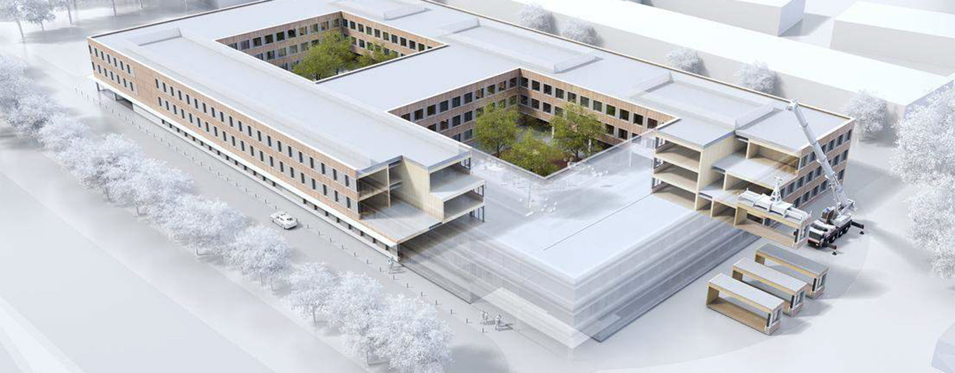 CAPRATE Groß Kienitz Studie Holzmodulbauweise f